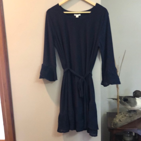 cato navy blue dress | Dresses | New With Tags By Cato Tie neckline desativar_S25 Blue Chiffon Mother of Size:US 12Y